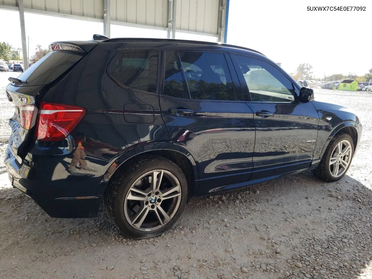 2014 BMW X3 xDrive35I VIN: 5UXWX7C54E0E77092 Lot: 76498264