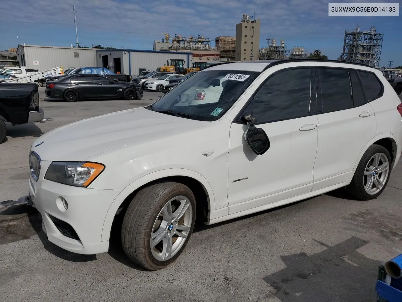 2014 BMW X3 xDrive28I VIN: 5UXWX9C56E0D14133 Lot: 76571064