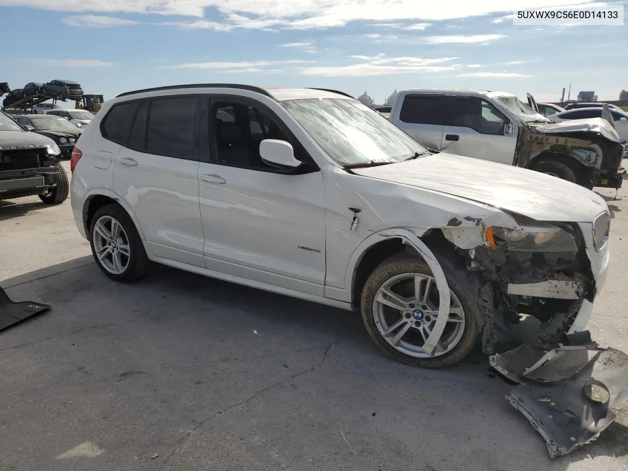 2014 BMW X3 xDrive28I VIN: 5UXWX9C56E0D14133 Lot: 76571064