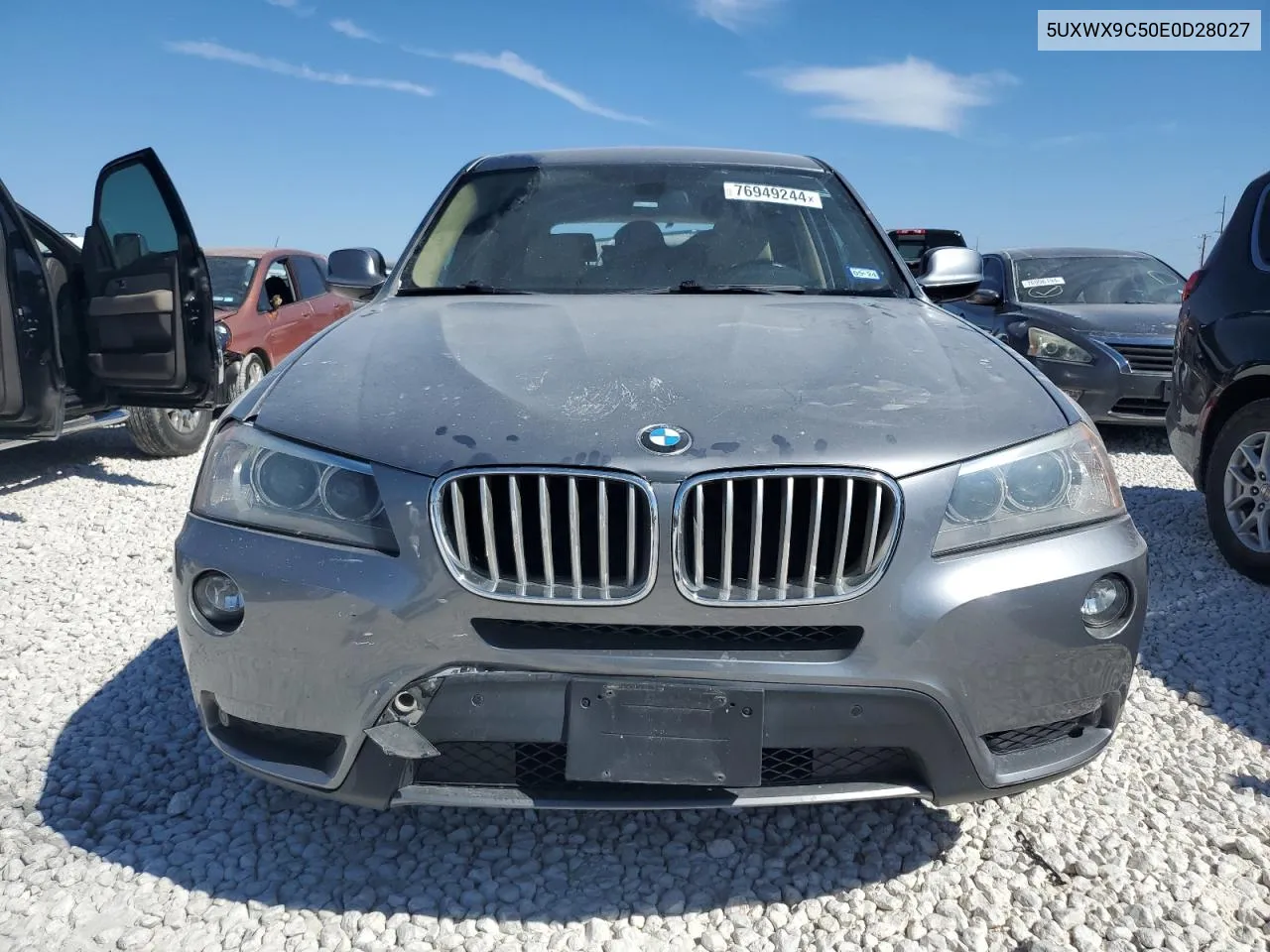 2014 BMW X3 xDrive28I VIN: 5UXWX9C50E0D28027 Lot: 76949244