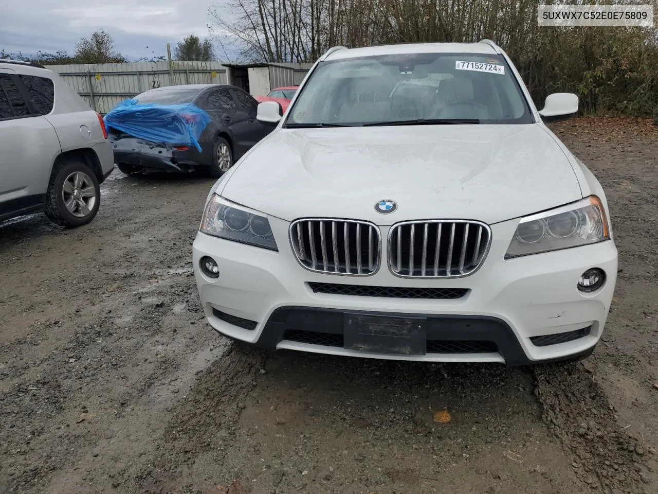 2014 BMW X3 xDrive35I VIN: 5UXWX7C52E0E75809 Lot: 77152724