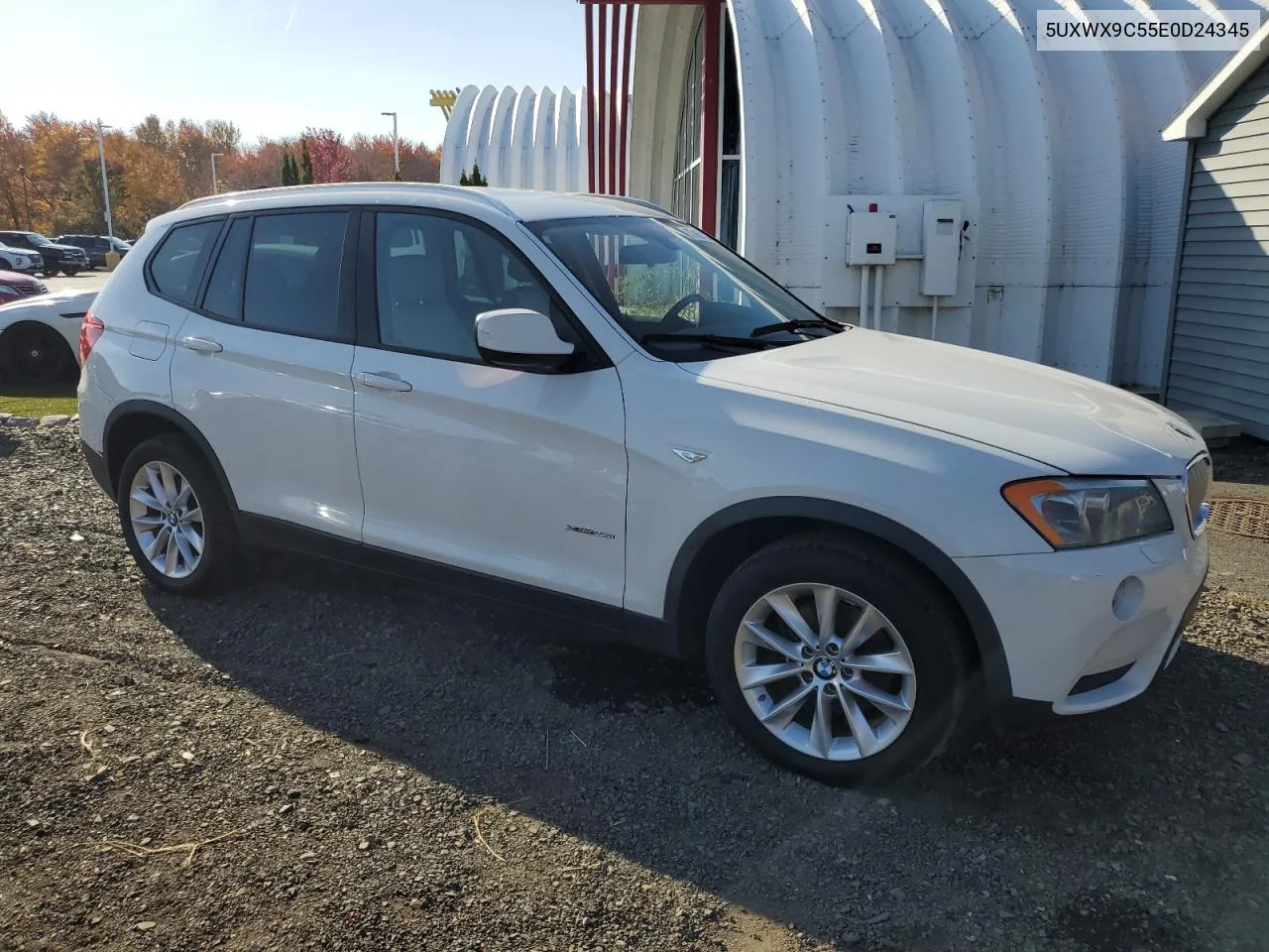 2014 BMW X3 xDrive28I VIN: 5UXWX9C55E0D24345 Lot: 77457134