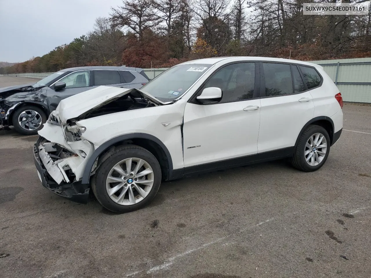 2014 BMW X3 xDrive28I VIN: 5UXWX9C54E0D17161 Lot: 77760104