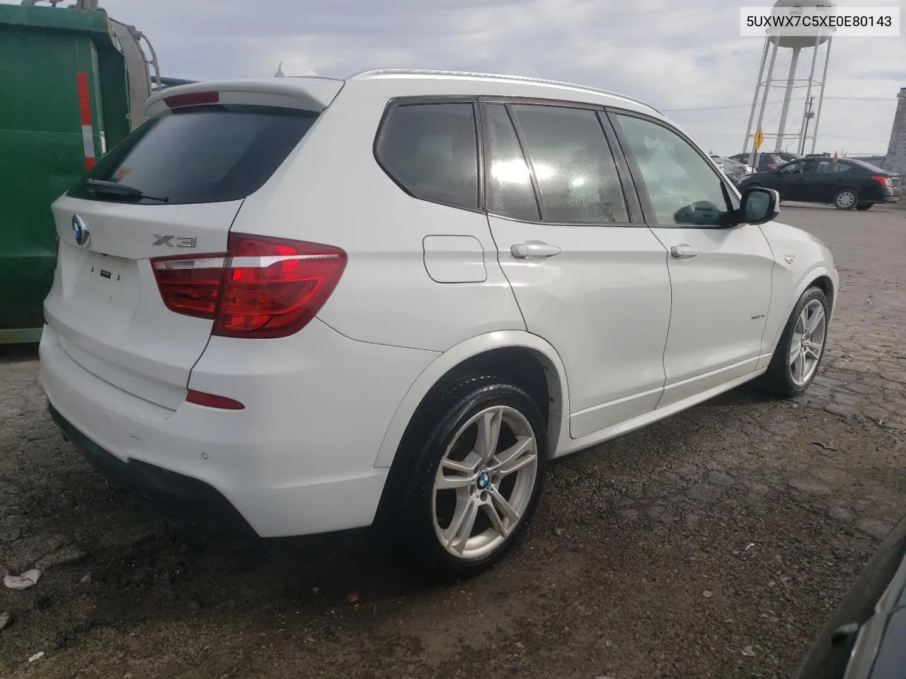 2014 BMW X3 xDrive35I VIN: 5UXWX7C5XE0E80143 Lot: 78004154