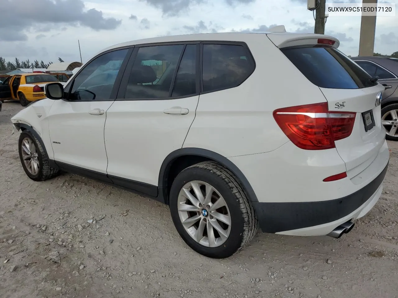 2014 BMW X3 xDrive28I VIN: 5UXWX9C51E0D17120 Lot: 78879694