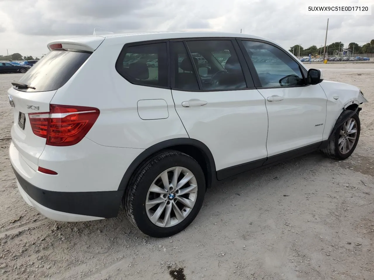 2014 BMW X3 xDrive28I VIN: 5UXWX9C51E0D17120 Lot: 78879694