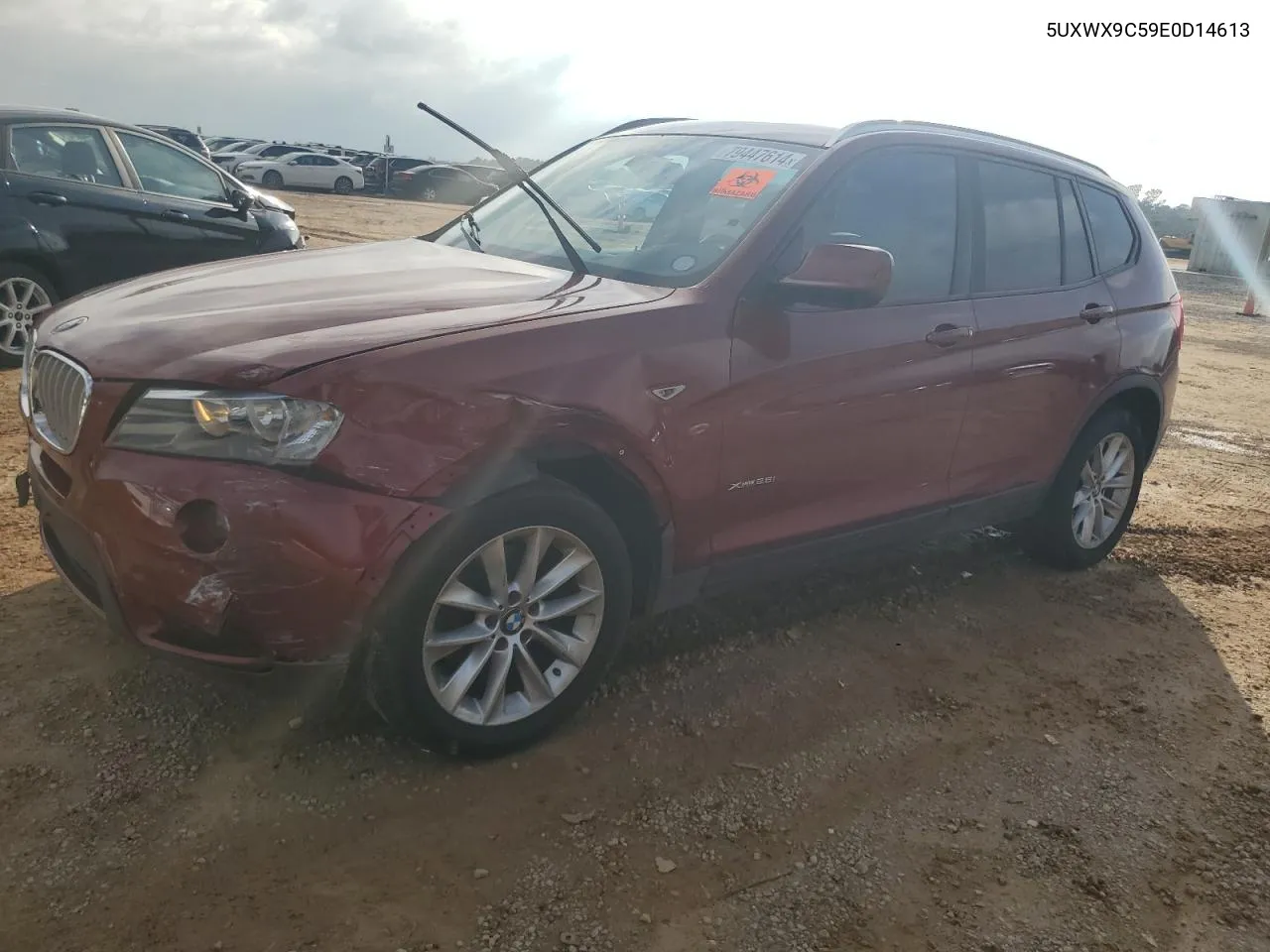 2014 BMW X3 xDrive28I VIN: 5UXWX9C59E0D14613 Lot: 79447614