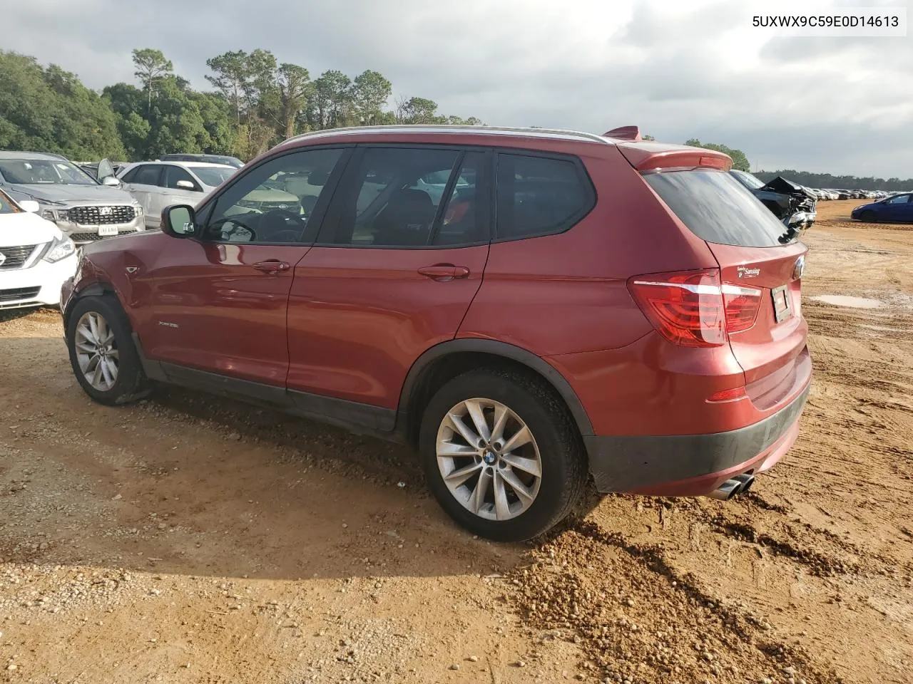 2014 BMW X3 xDrive28I VIN: 5UXWX9C59E0D14613 Lot: 79447614