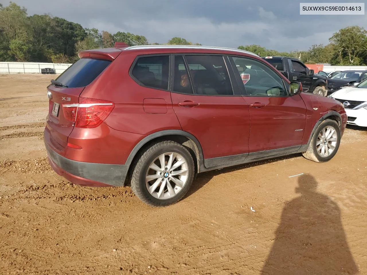 2014 BMW X3 xDrive28I VIN: 5UXWX9C59E0D14613 Lot: 79447614