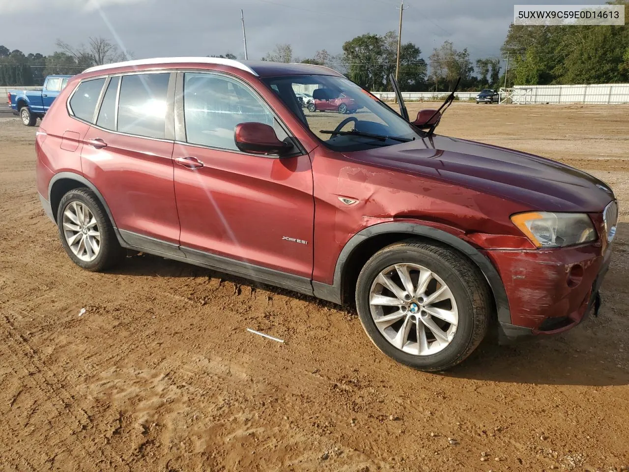 2014 BMW X3 xDrive28I VIN: 5UXWX9C59E0D14613 Lot: 79447614