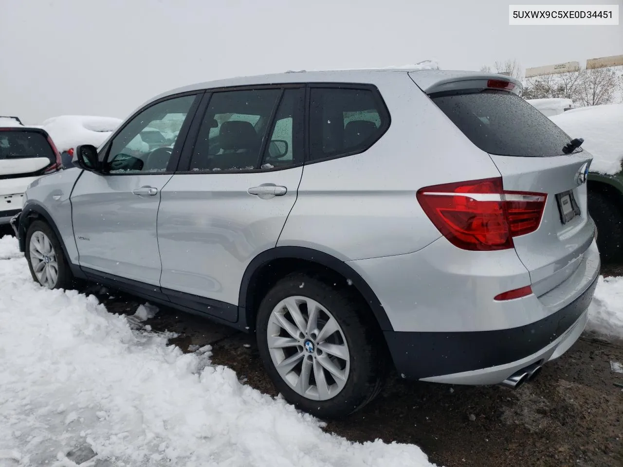 2014 BMW X3 xDrive28I VIN: 5UXWX9C5XE0D34451 Lot: 79565814