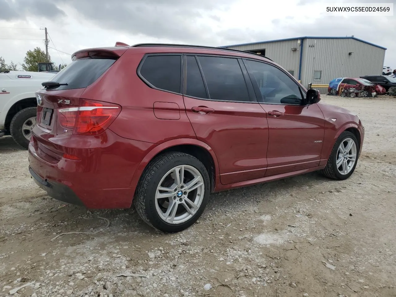 2014 BMW X3 xDrive28I VIN: 5UXWX9C55E0D24569 Lot: 79708934