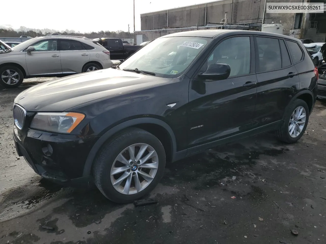 2014 BMW X3 xDrive28I VIN: 5UXWX9C5XE0D35261 Lot: 80212924