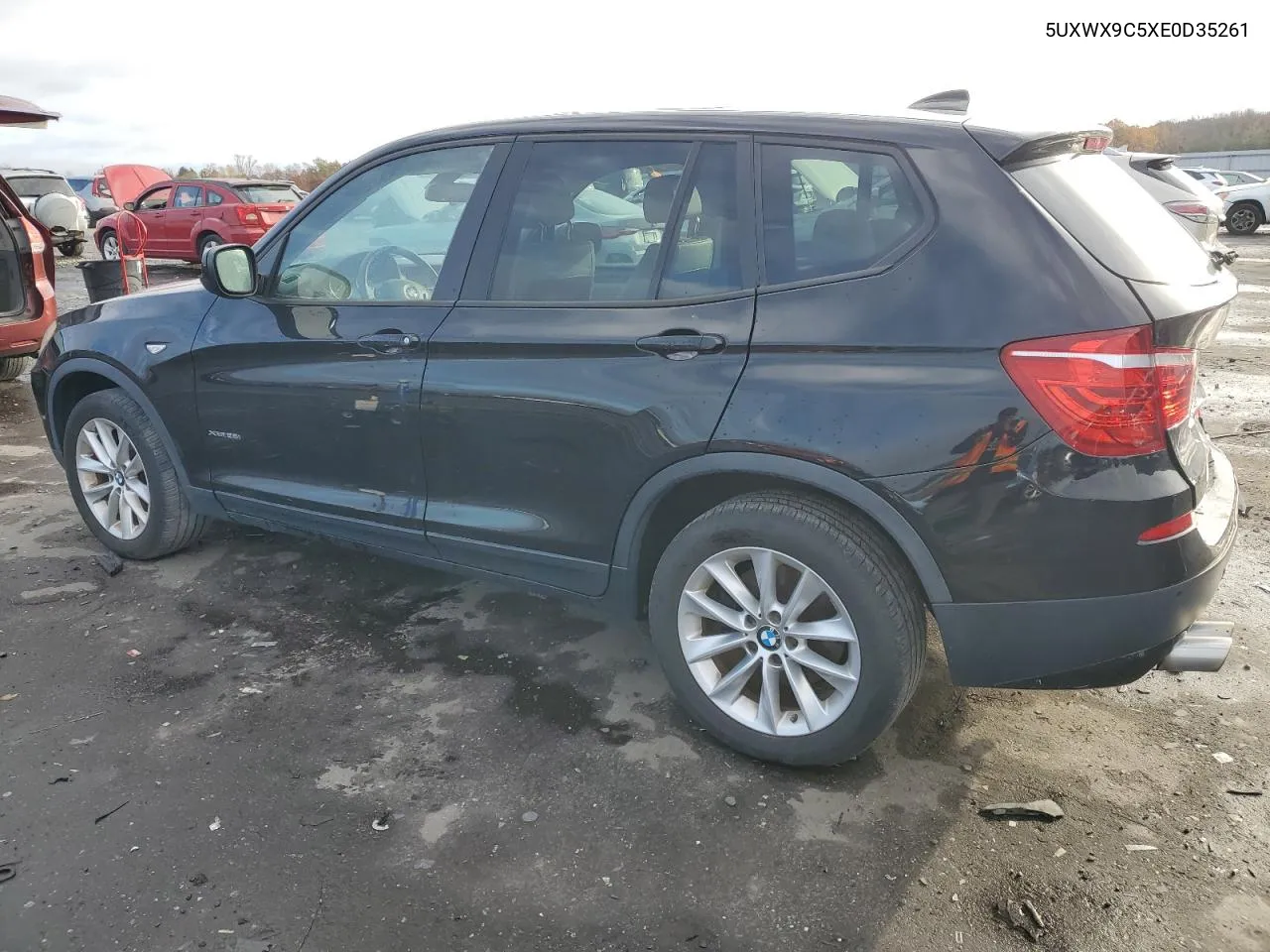 2014 BMW X3 xDrive28I VIN: 5UXWX9C5XE0D35261 Lot: 80212924