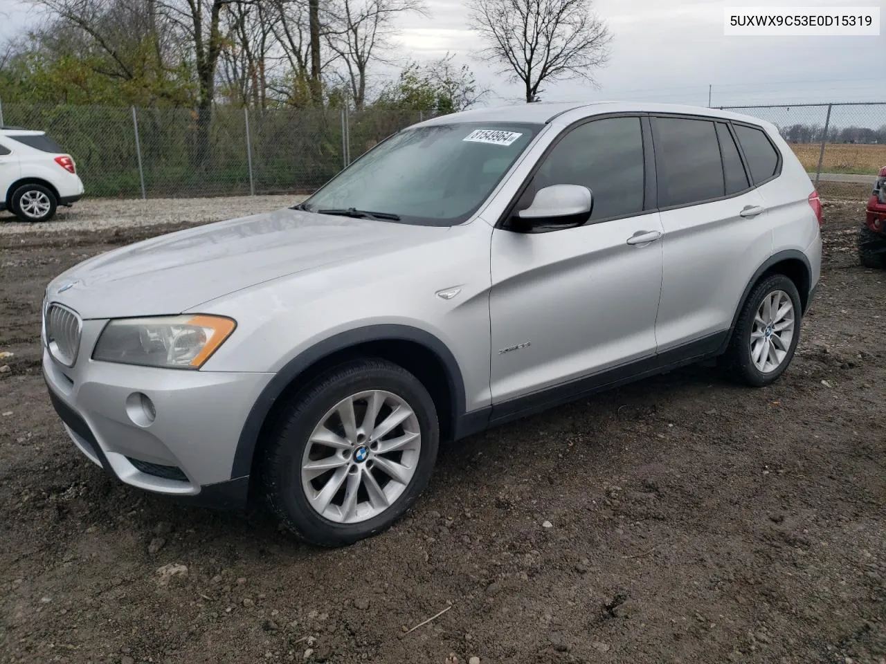 2014 BMW X3 xDrive28I VIN: 5UXWX9C53E0D15319 Lot: 81549964