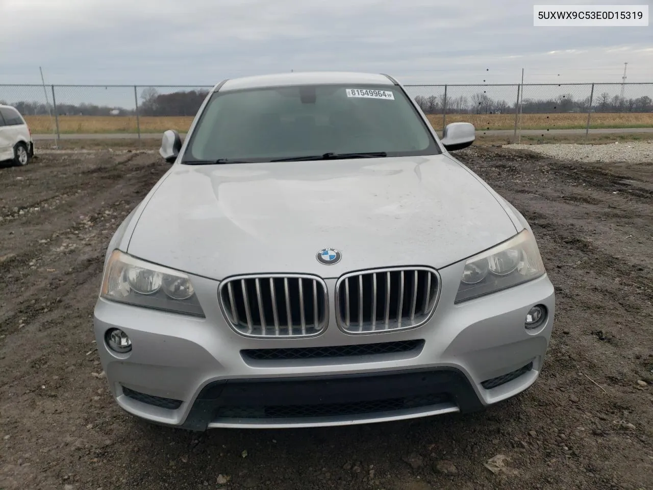 2014 BMW X3 xDrive28I VIN: 5UXWX9C53E0D15319 Lot: 81549964