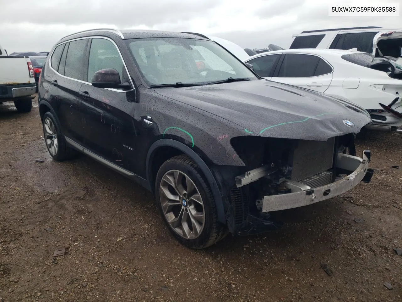 5UXWX7C59F0K35588 2015 BMW X3 xDrive35I