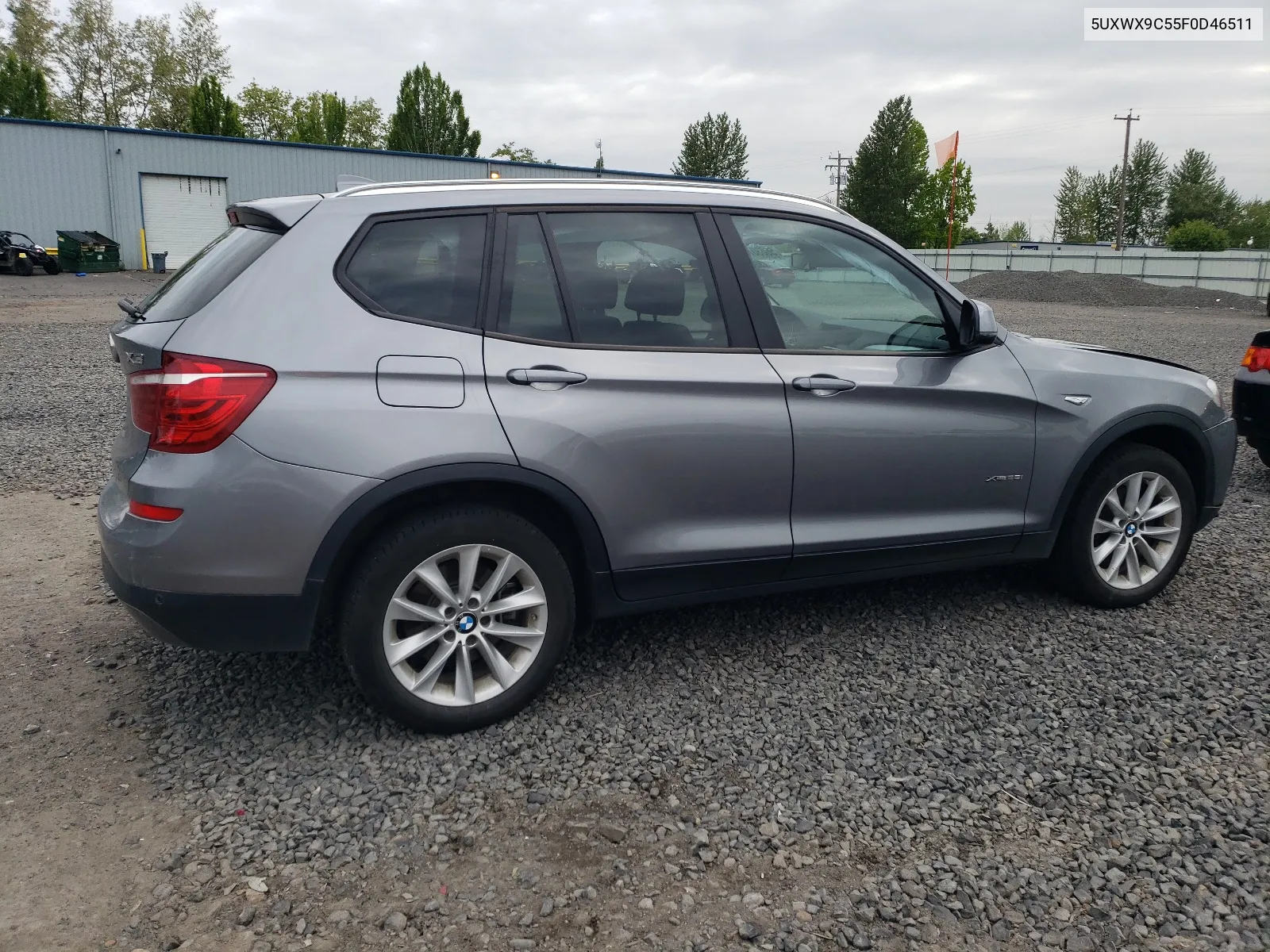 2015 BMW X3 xDrive28I VIN: 5UXWX9C55F0D46511 Lot: 56030754