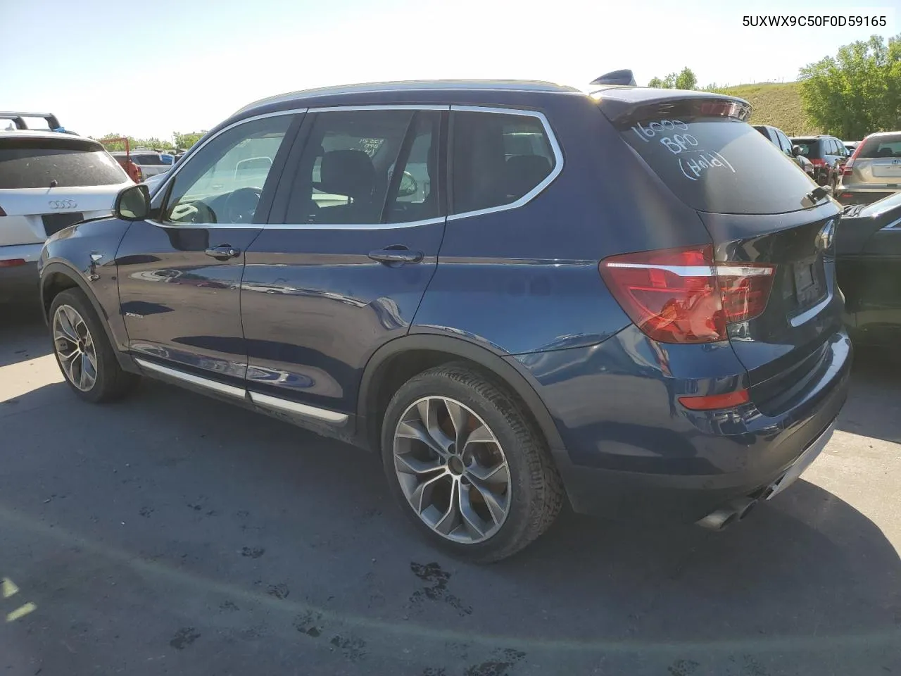 2015 BMW X3 xDrive28I VIN: 5UXWX9C50F0D59165 Lot: 57083924