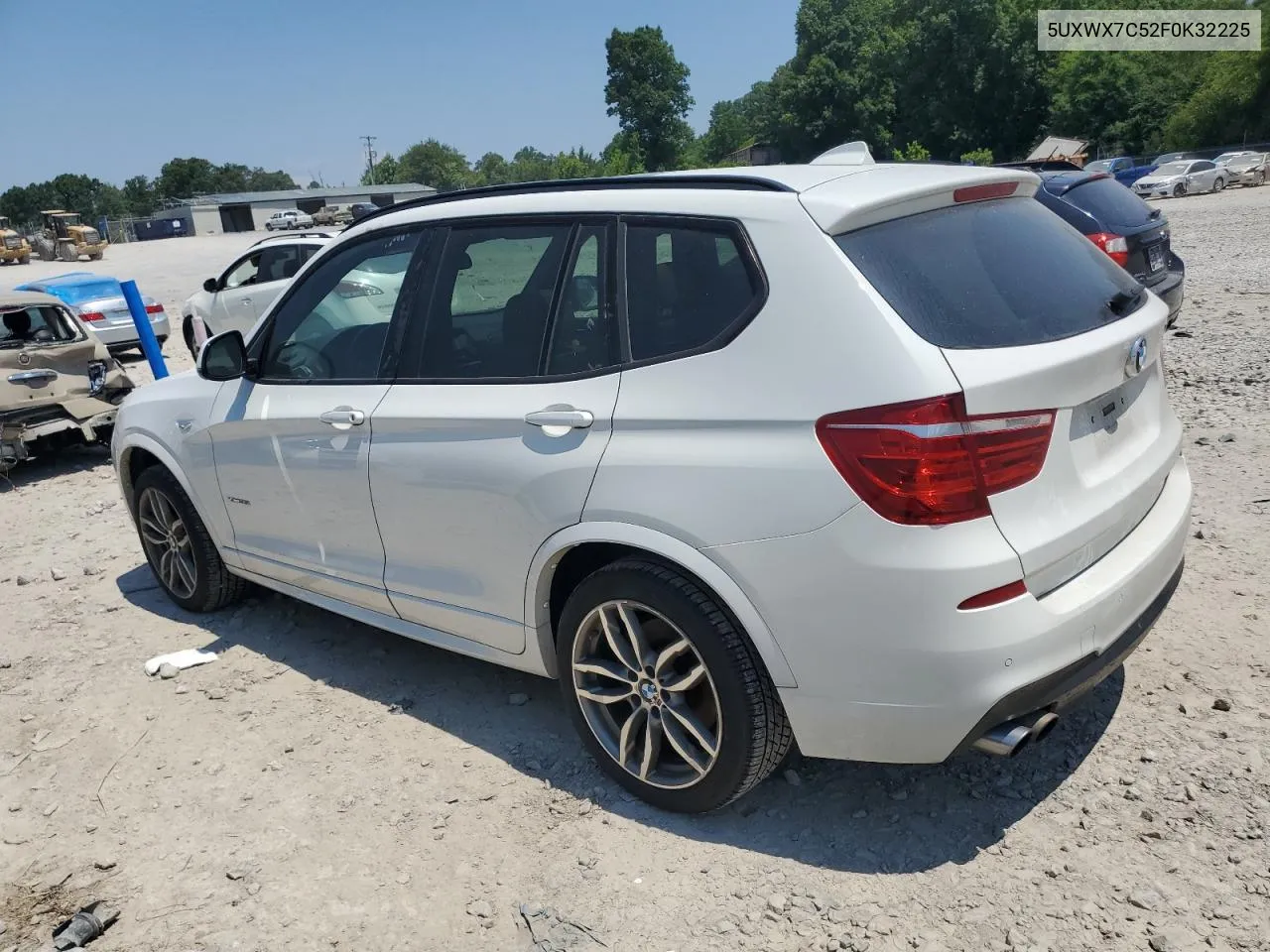 2015 BMW X3 xDrive35I VIN: 5UXWX7C52F0K32225 Lot: 57939904