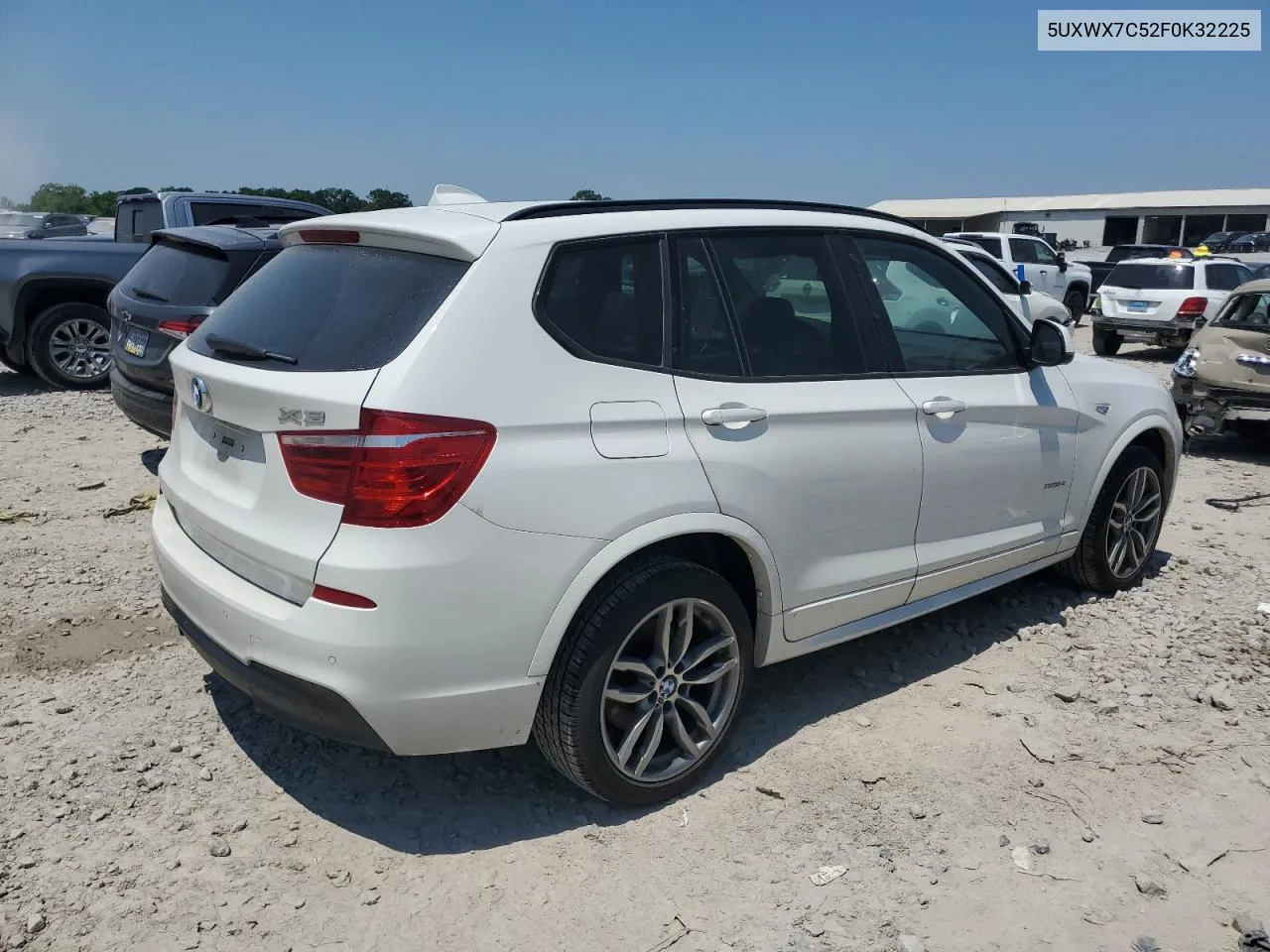 2015 BMW X3 xDrive35I VIN: 5UXWX7C52F0K32225 Lot: 57939904