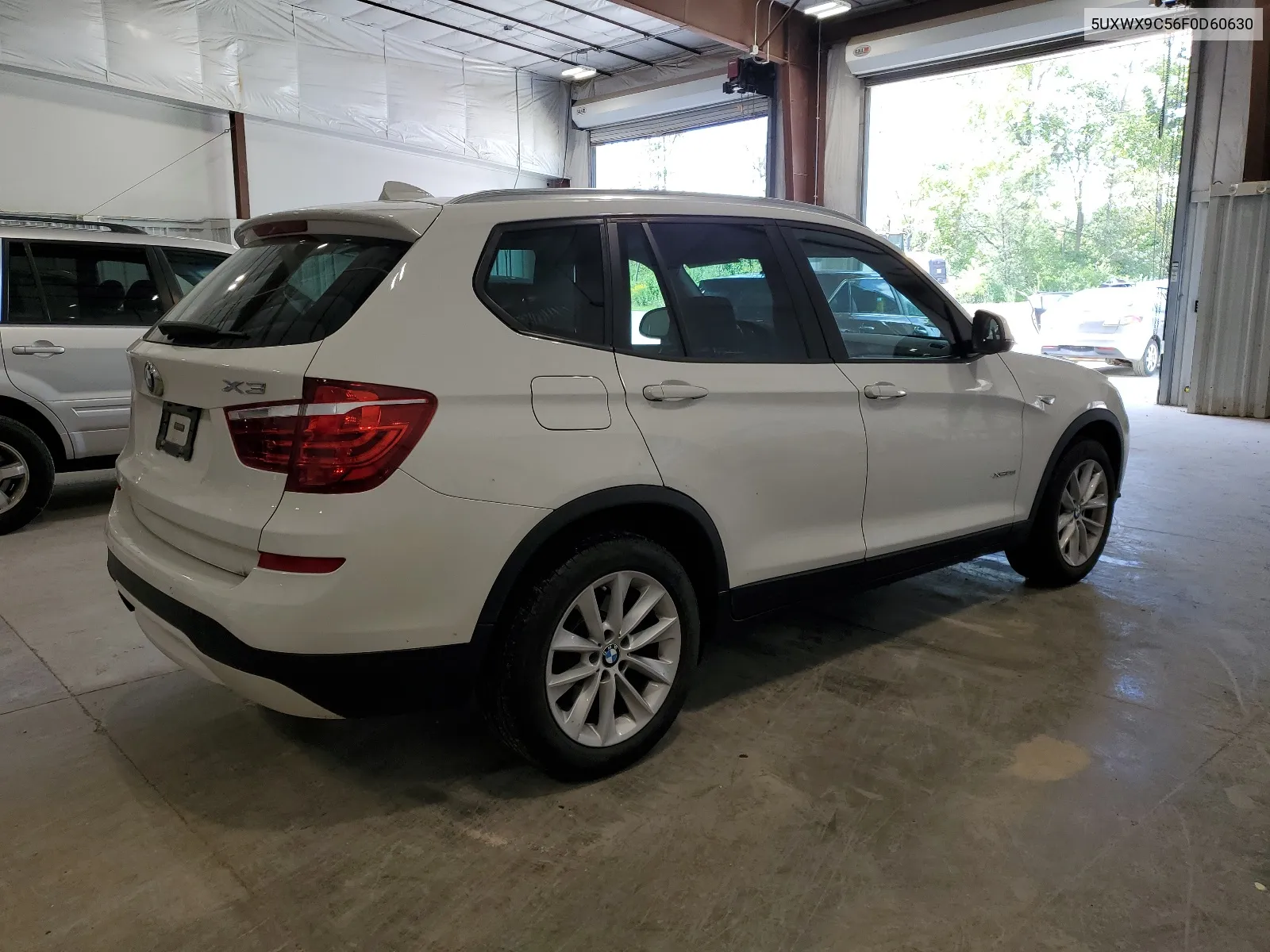 2015 BMW X3 xDrive28I VIN: 5UXWX9C56F0D60630 Lot: 65204334