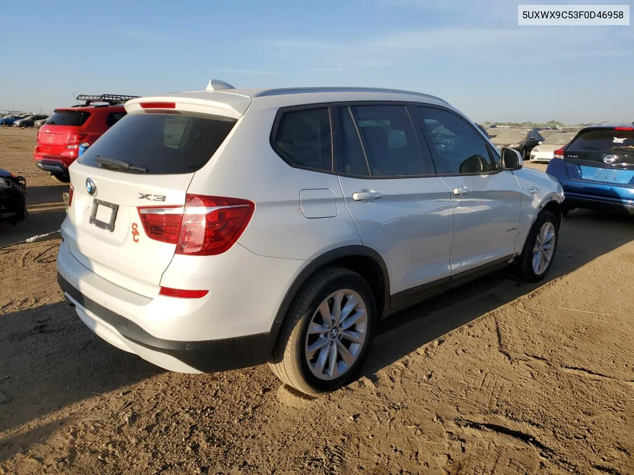 5UXWX9C53F0D46958 2015 BMW X3 xDrive28I