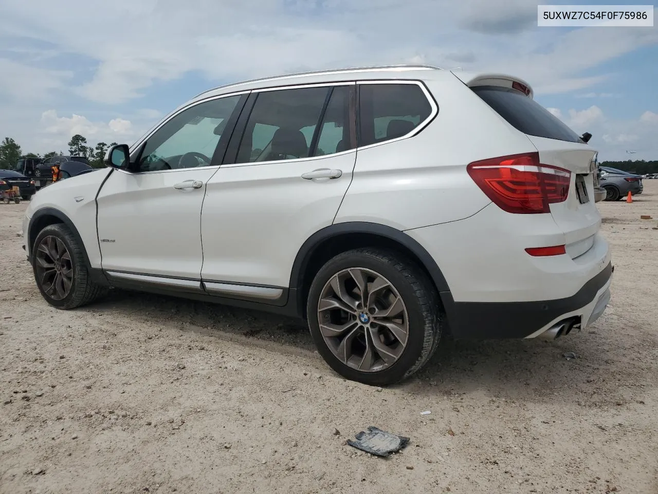 2015 BMW X3 Sdrive28I VIN: 5UXWZ7C54F0F75986 Lot: 69703174