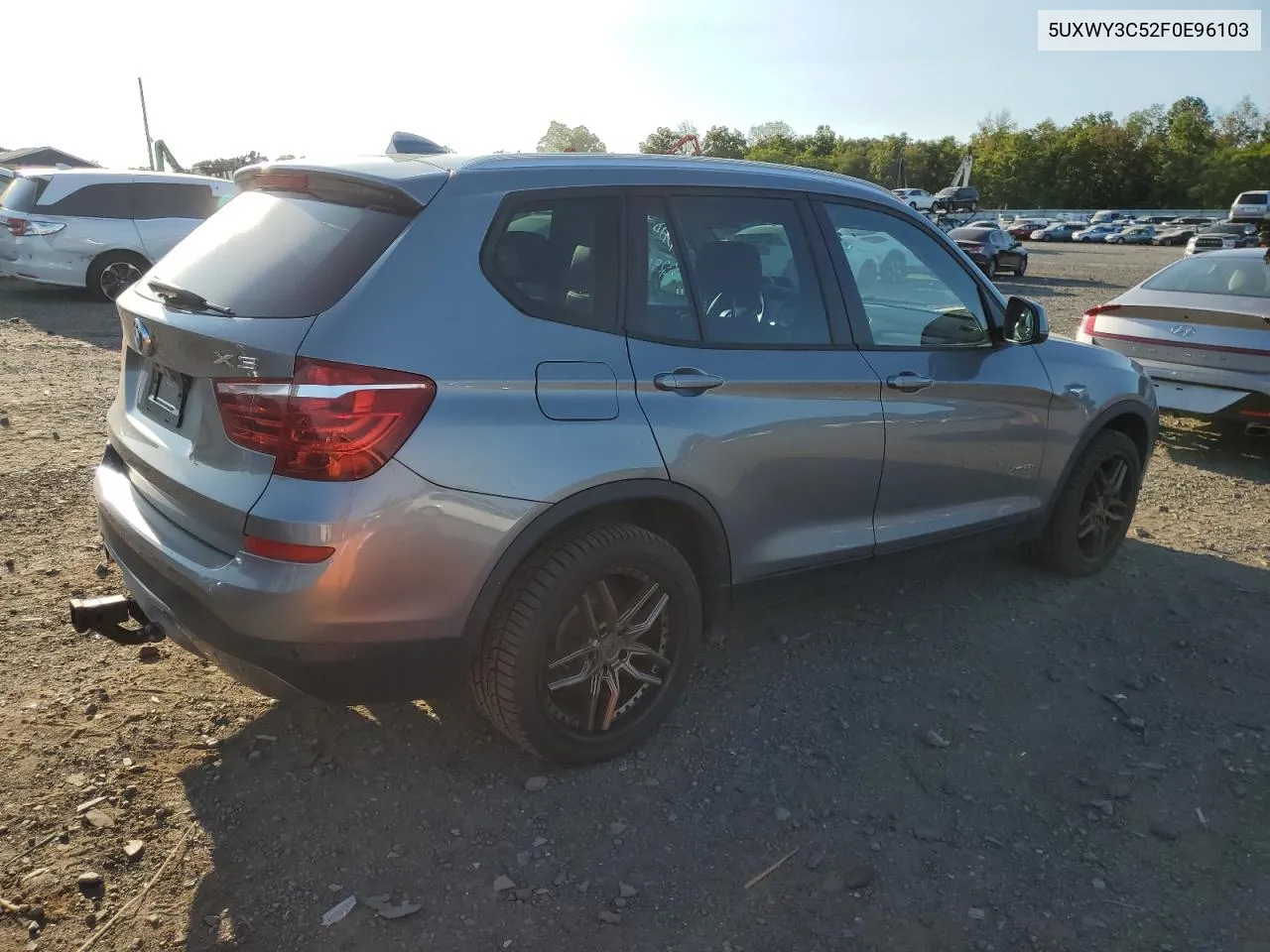 2015 BMW X3 xDrive28D VIN: 5UXWY3C52F0E96103 Lot: 70275634