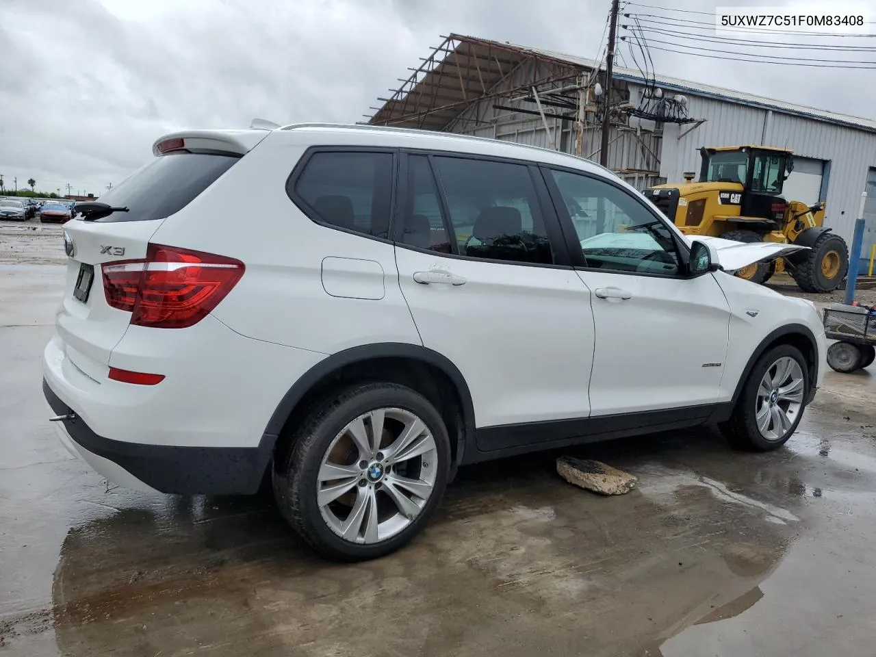 2015 BMW X3 Sdrive28I VIN: 5UXWZ7C51F0M83408 Lot: 70347204