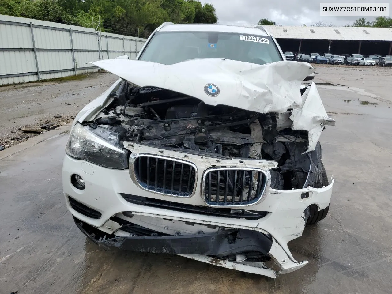 5UXWZ7C51F0M83408 2015 BMW X3 Sdrive28I