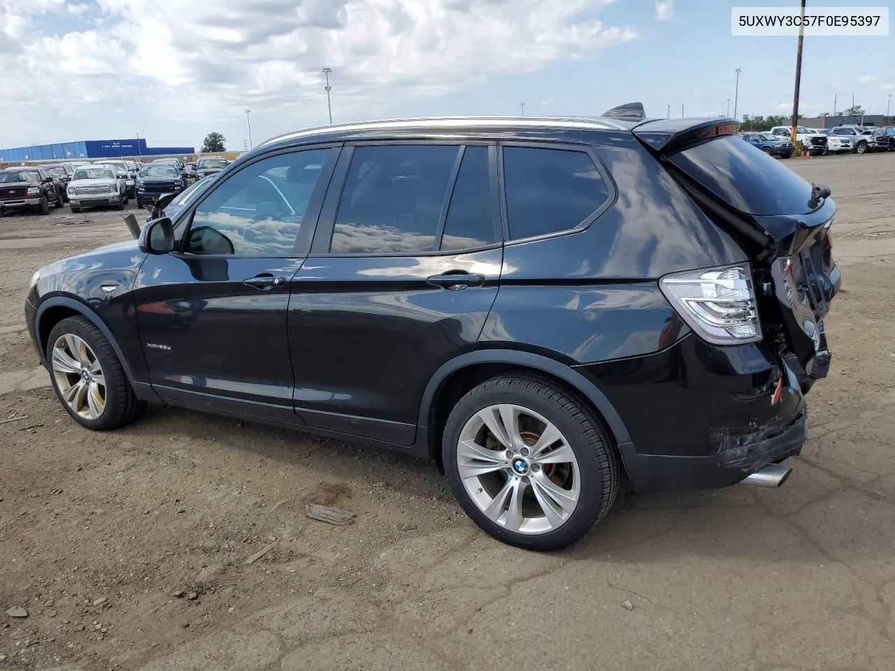 2015 BMW X3 xDrive28D VIN: 5UXWY3C57F0E95397 Lot: 70559224