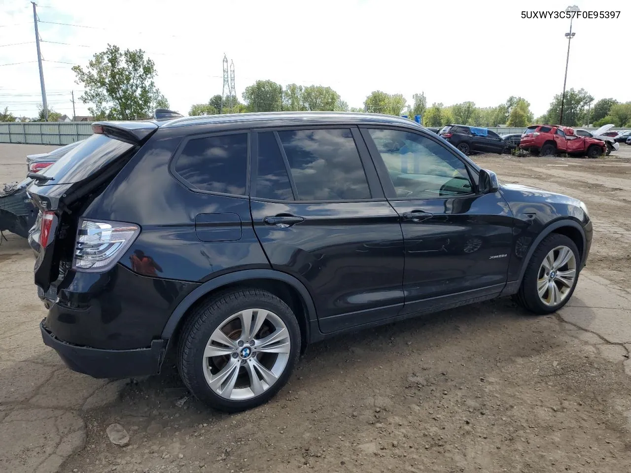 2015 BMW X3 xDrive28D VIN: 5UXWY3C57F0E95397 Lot: 70559224