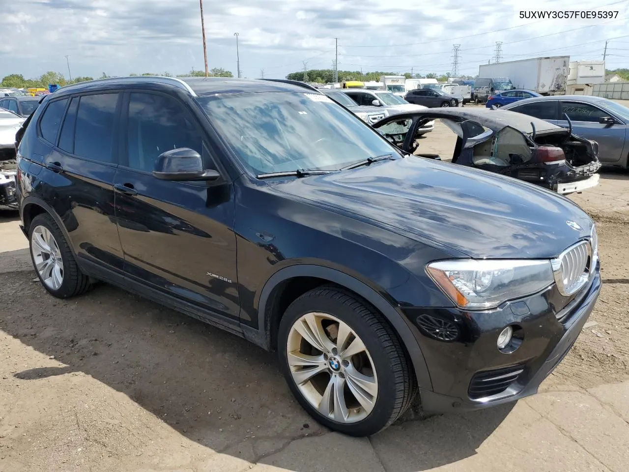 5UXWY3C57F0E95397 2015 BMW X3 xDrive28D