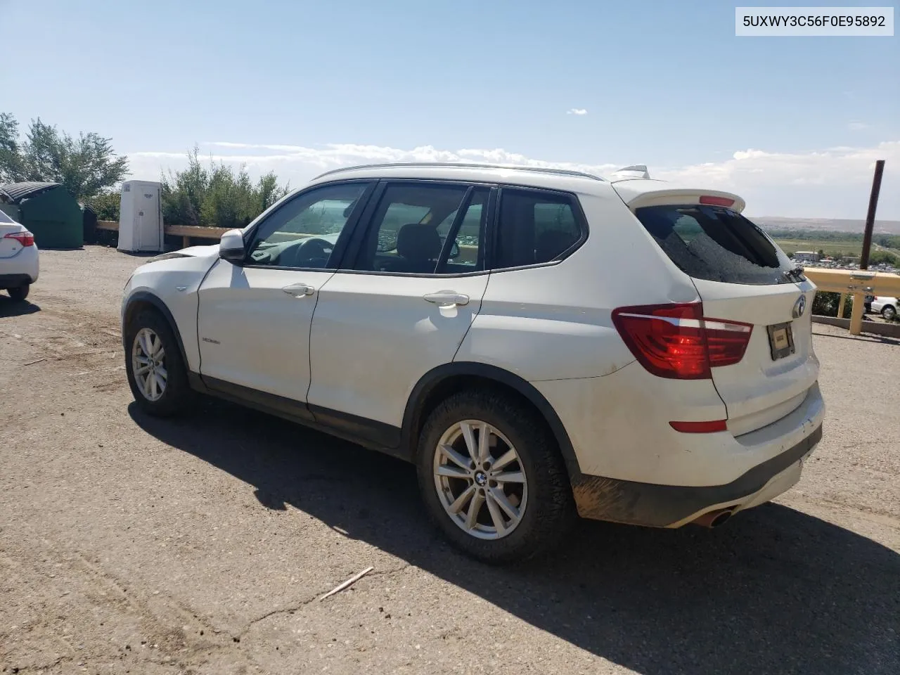 2015 BMW X3 xDrive28D VIN: 5UXWY3C56F0E95892 Lot: 70570884