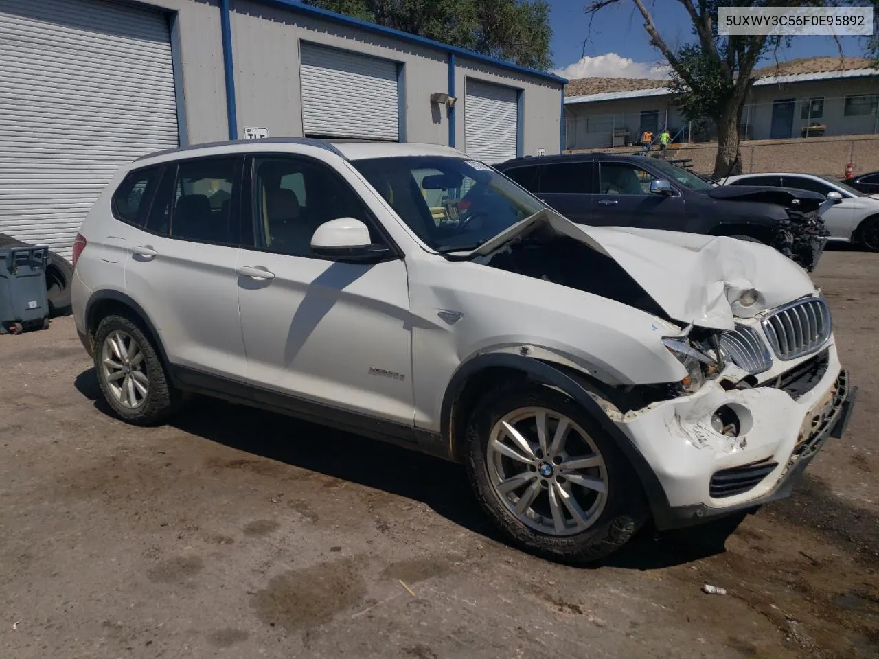 2015 BMW X3 xDrive28D VIN: 5UXWY3C56F0E95892 Lot: 70570884