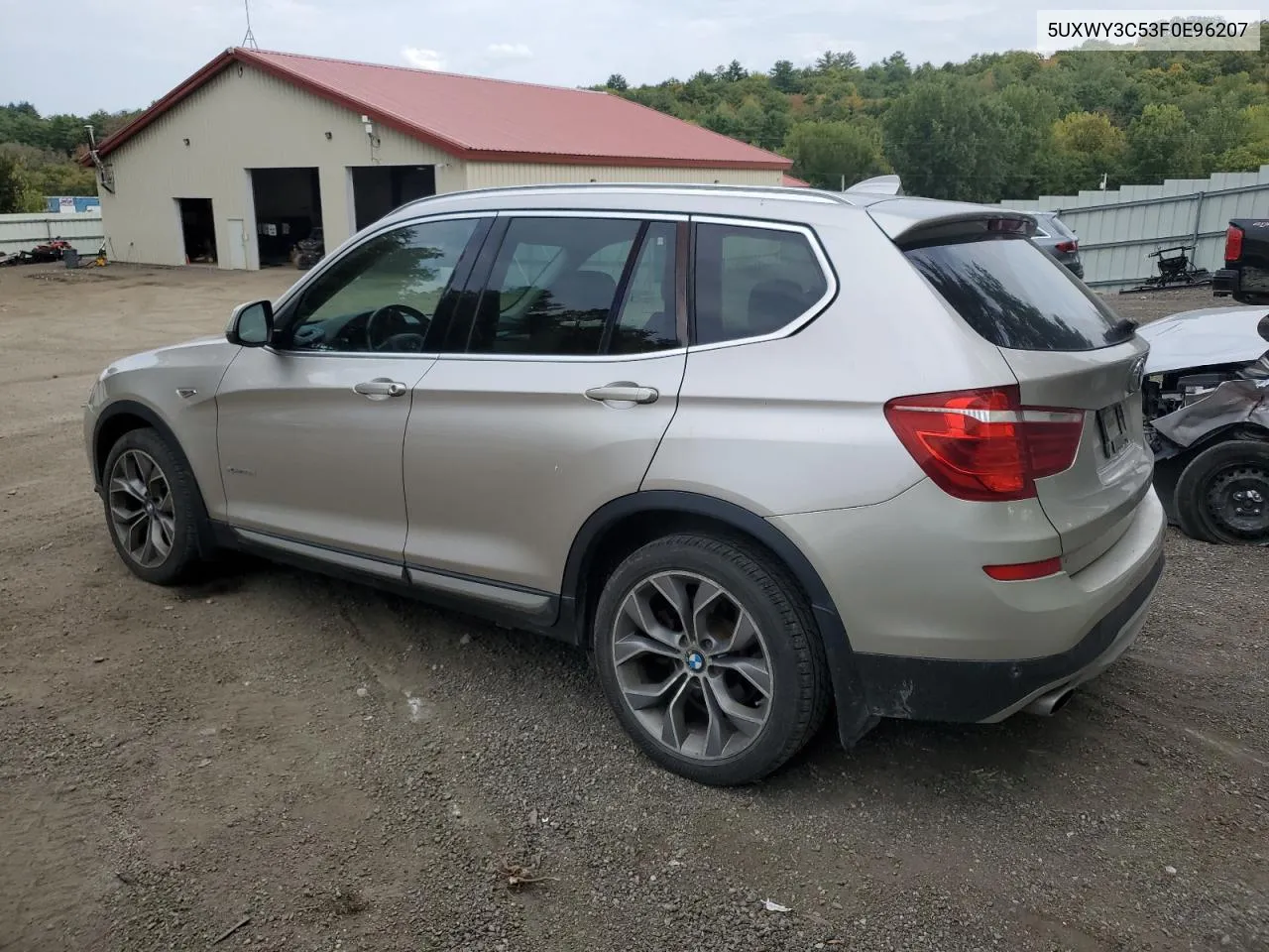 2015 BMW X3 xDrive28D VIN: 5UXWY3C53F0E96207 Lot: 70893304