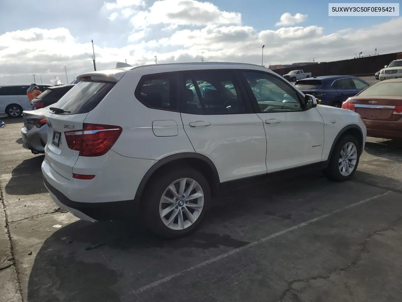 2015 BMW X3 xDrive28D VIN: 5UXWY3C50F0E95421 Lot: 71052124