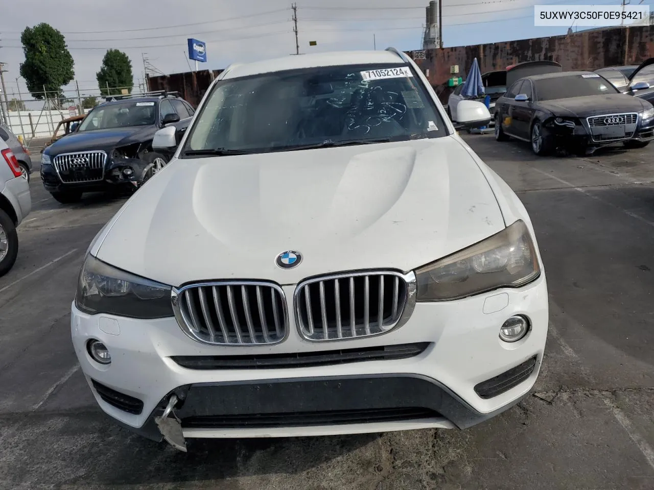 2015 BMW X3 xDrive28D VIN: 5UXWY3C50F0E95421 Lot: 71052124