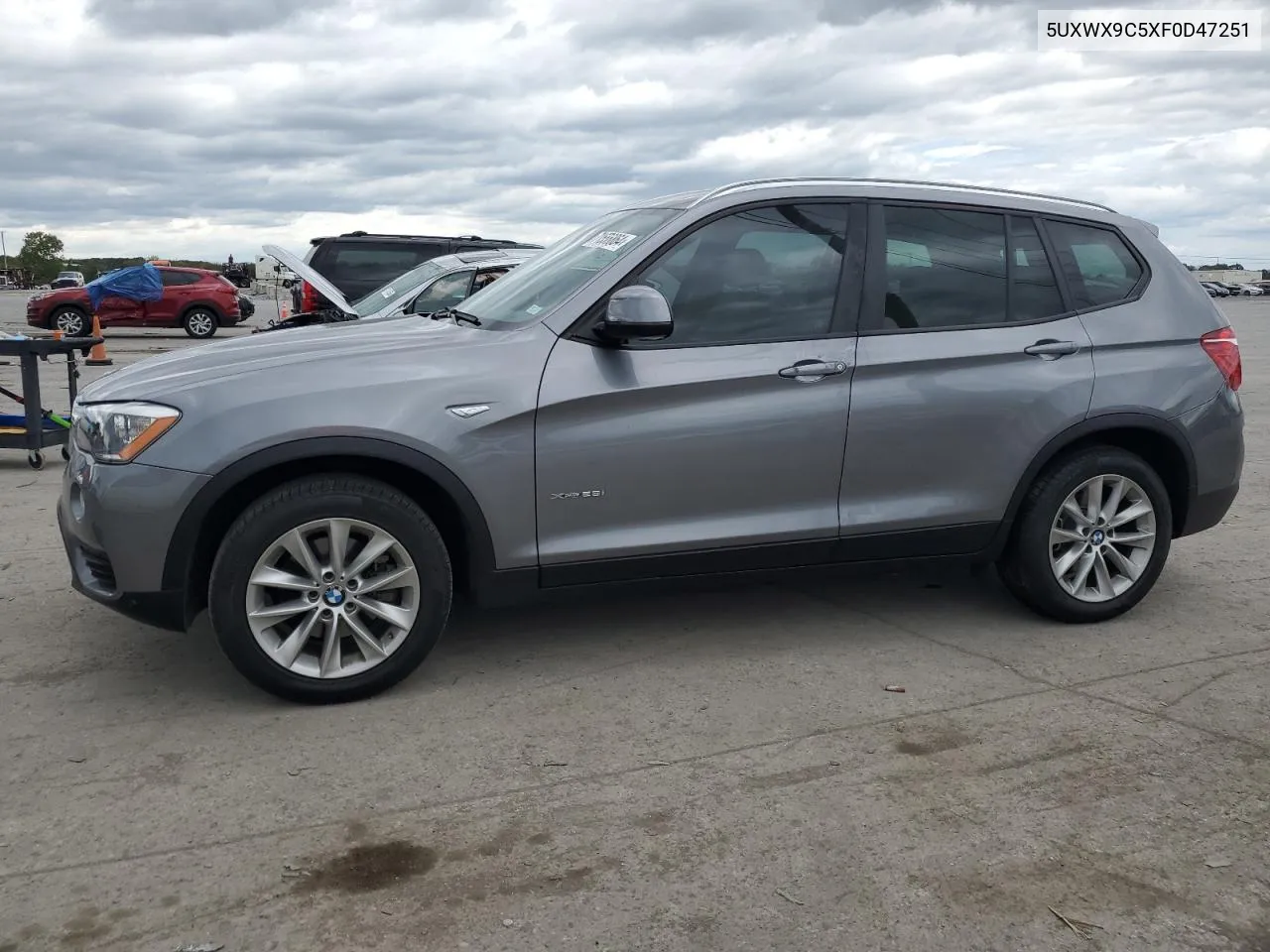 2015 BMW X3 xDrive28I VIN: 5UXWX9C5XF0D47251 Lot: 71556864