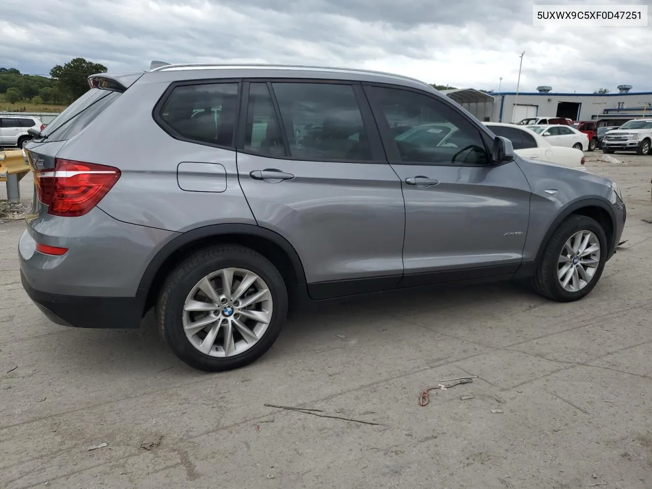 2015 BMW X3 xDrive28I VIN: 5UXWX9C5XF0D47251 Lot: 71556864