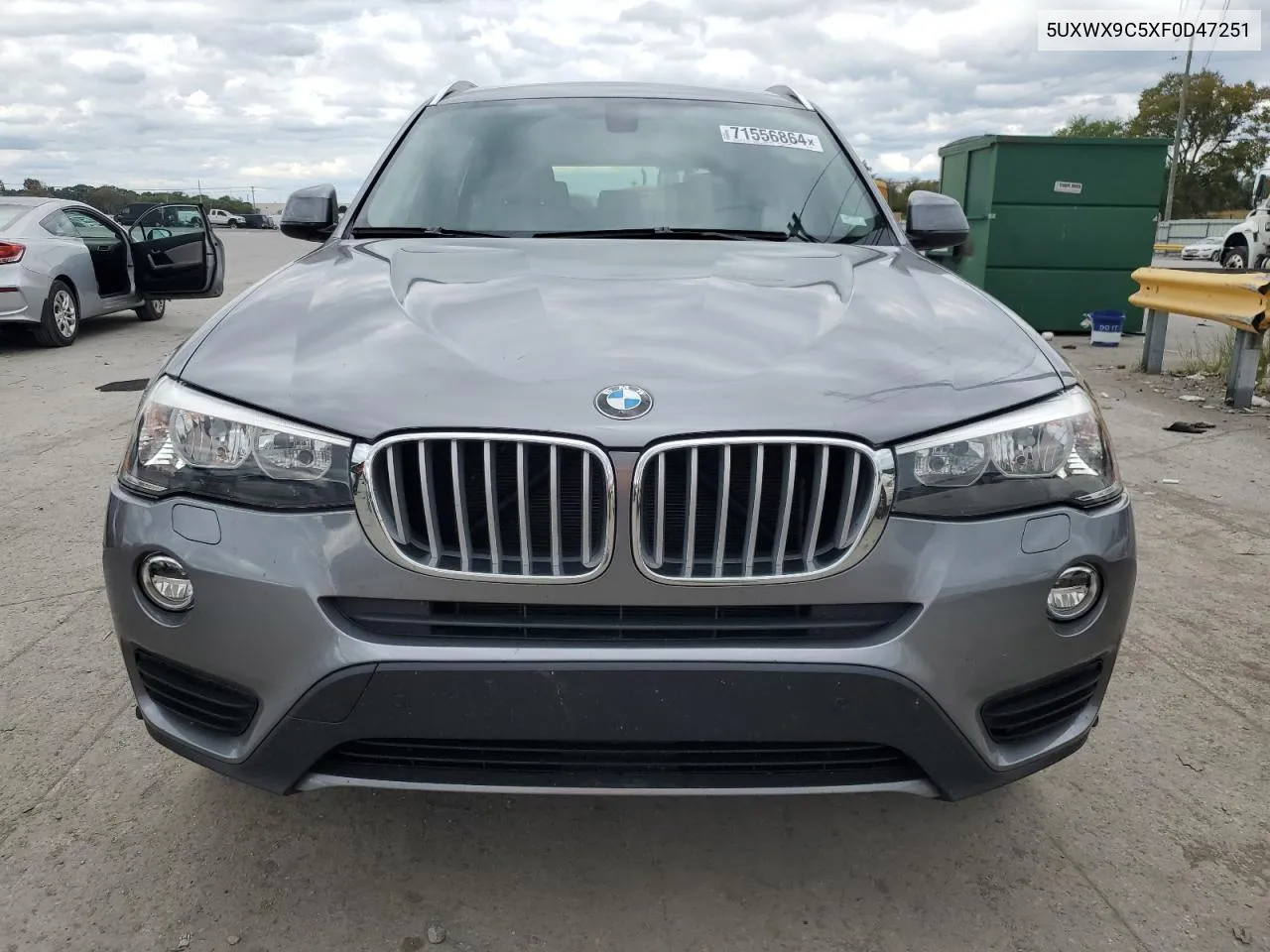 2015 BMW X3 xDrive28I VIN: 5UXWX9C5XF0D47251 Lot: 71556864