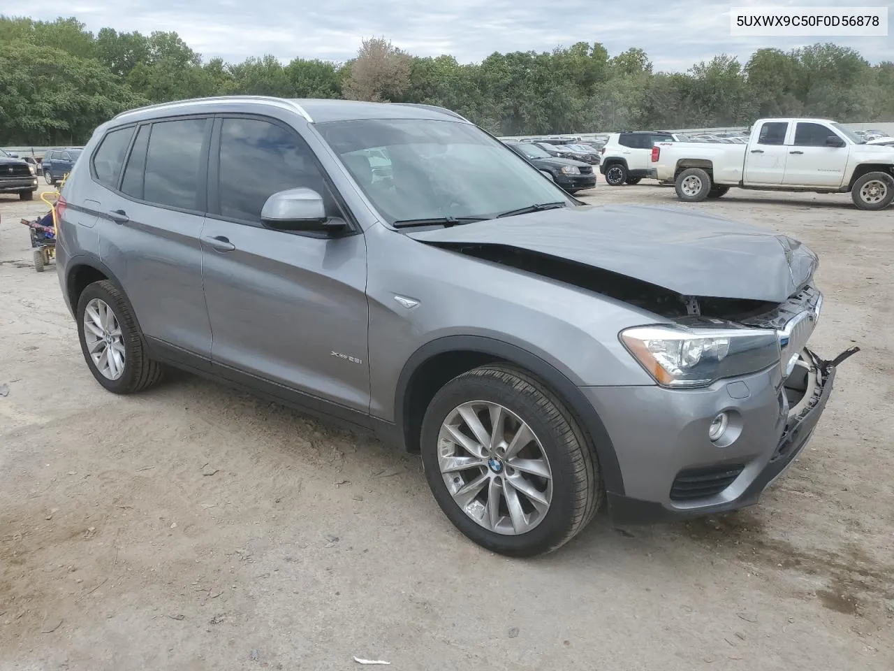 2015 BMW X3 xDrive28I VIN: 5UXWX9C50F0D56878 Lot: 71576184