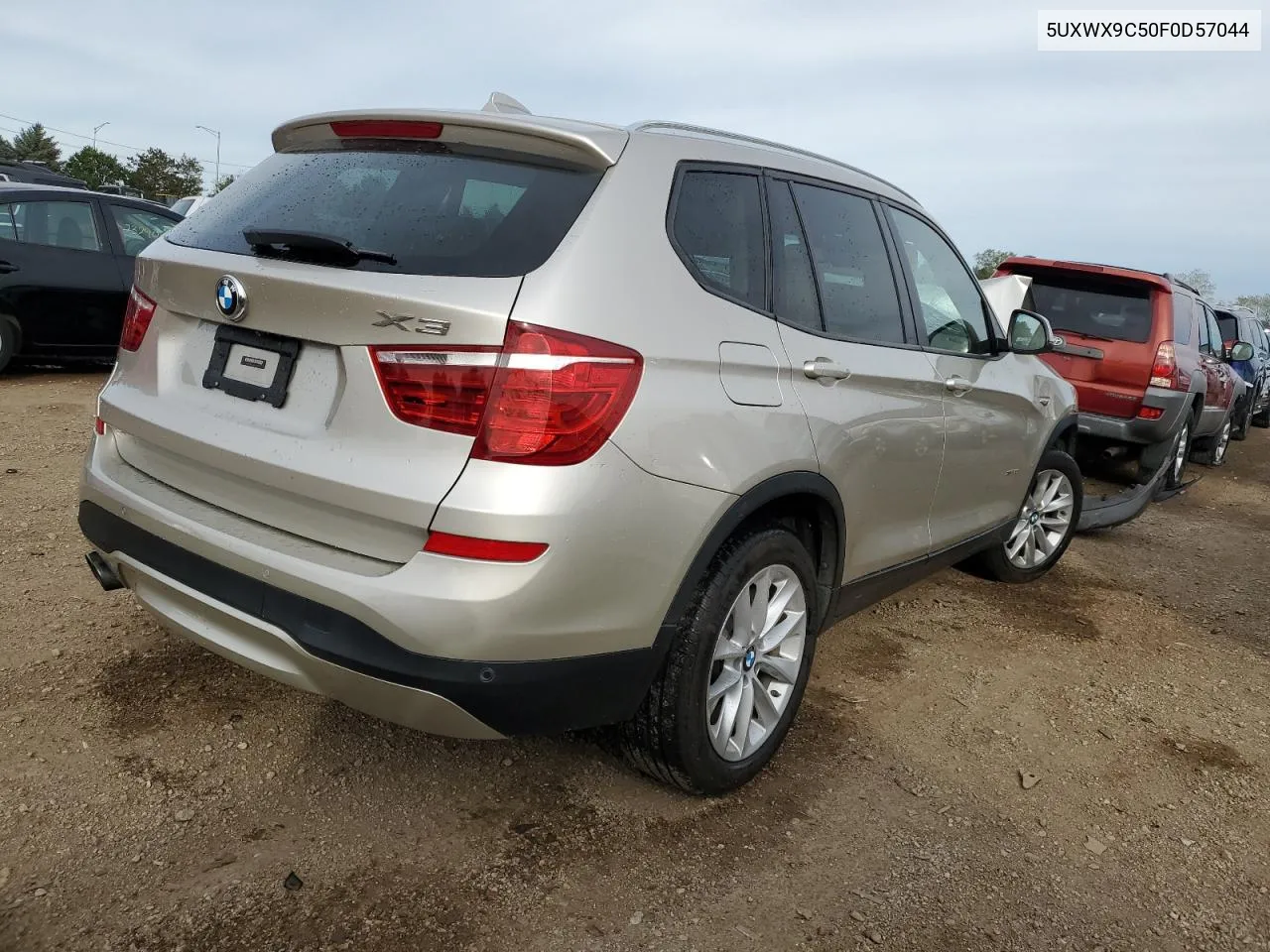 2015 BMW X3 xDrive28I VIN: 5UXWX9C50F0D57044 Lot: 73384924