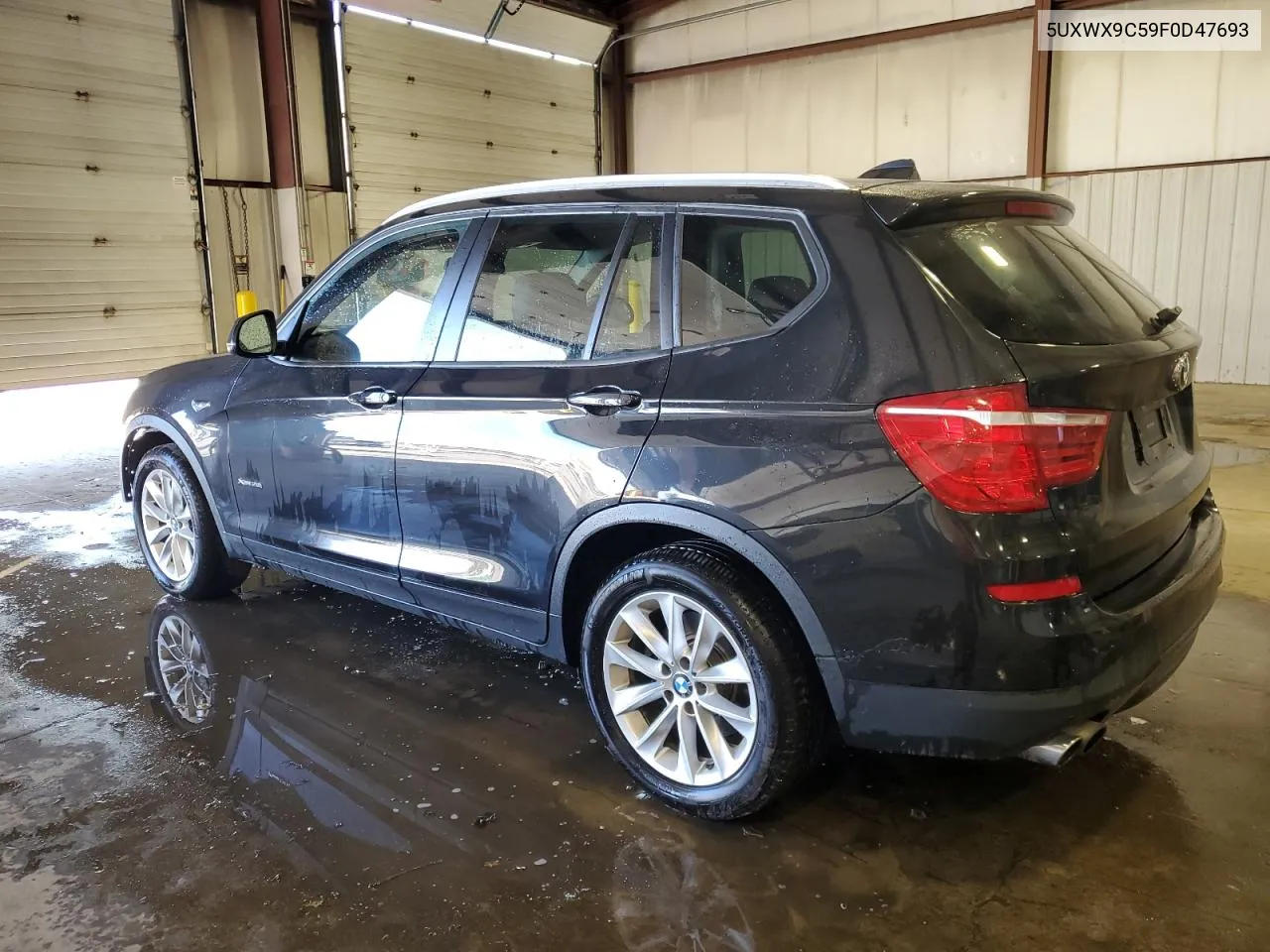 2015 BMW X3 xDrive28I VIN: 5UXWX9C59F0D47693 Lot: 76344814