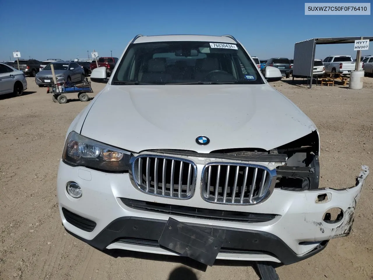 5UXWZ7C50F0F76410 2015 BMW X3 Sdrive28I