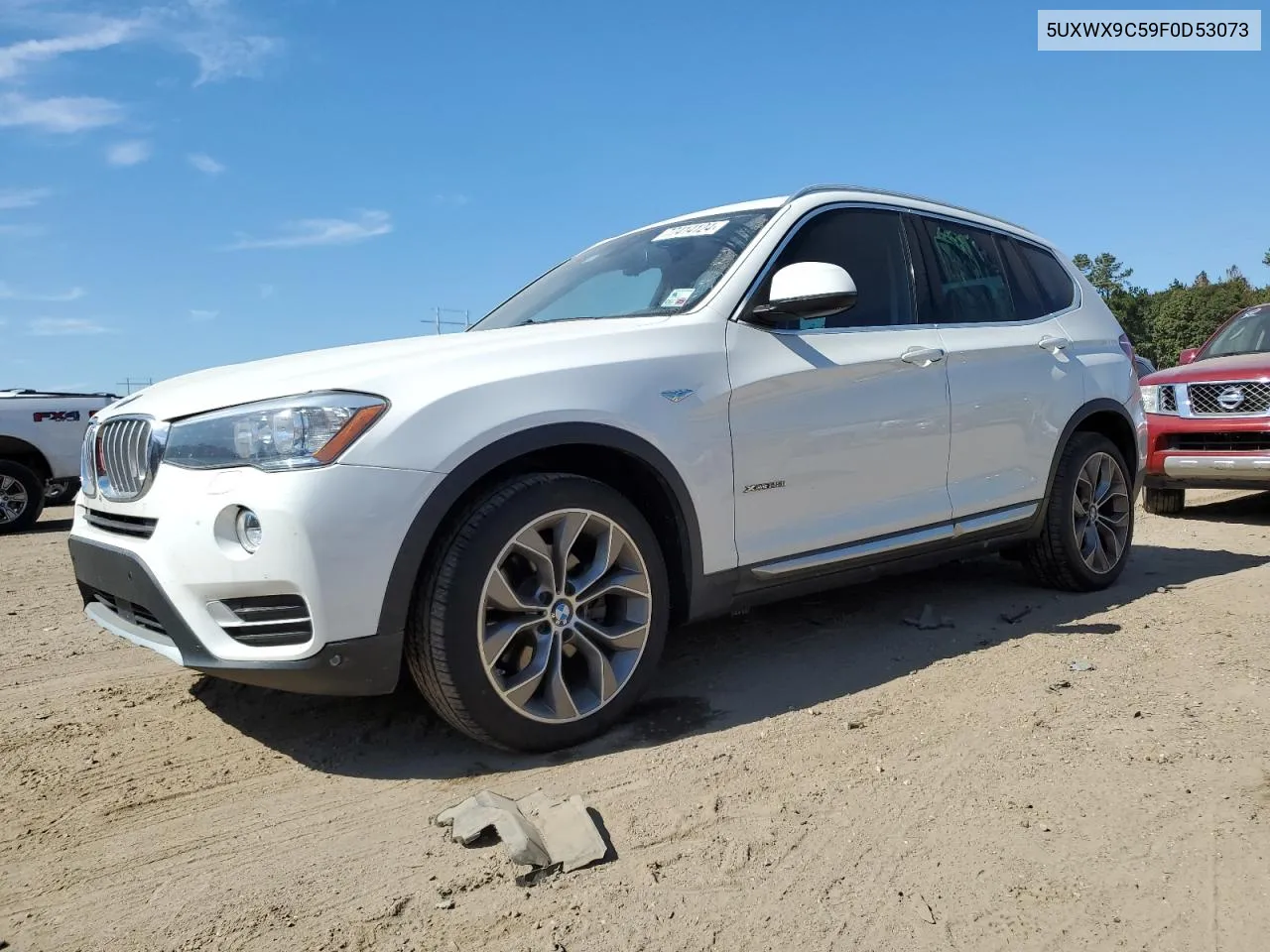 2015 BMW X3 xDrive28I VIN: 5UXWX9C59F0D53073 Lot: 77414124