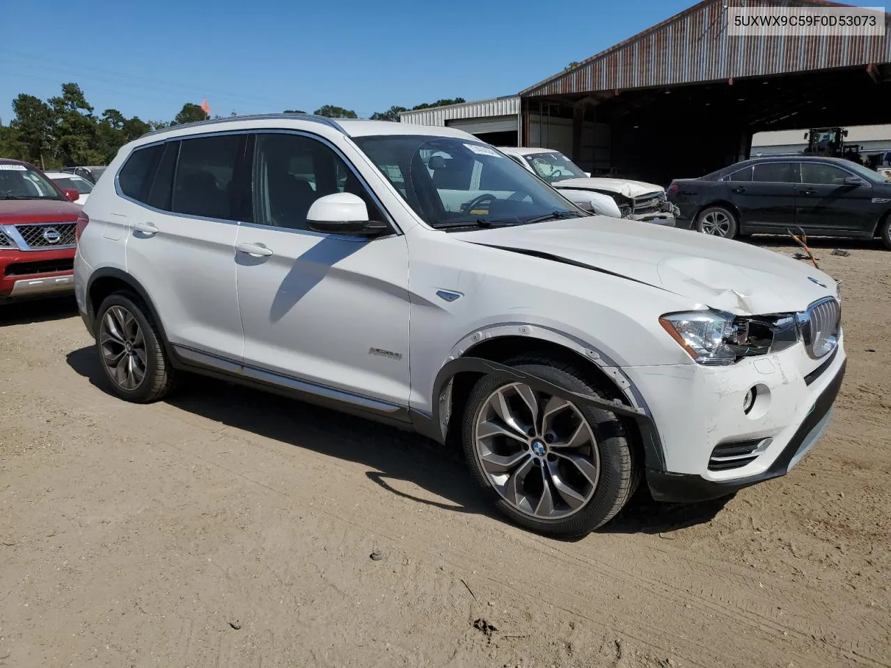 2015 BMW X3 xDrive28I VIN: 5UXWX9C59F0D53073 Lot: 77414124