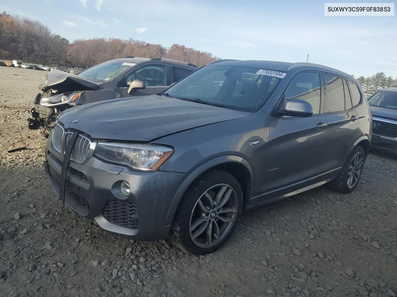 5UXWY3C59F0F83853 2015 BMW X3 xDrive28D