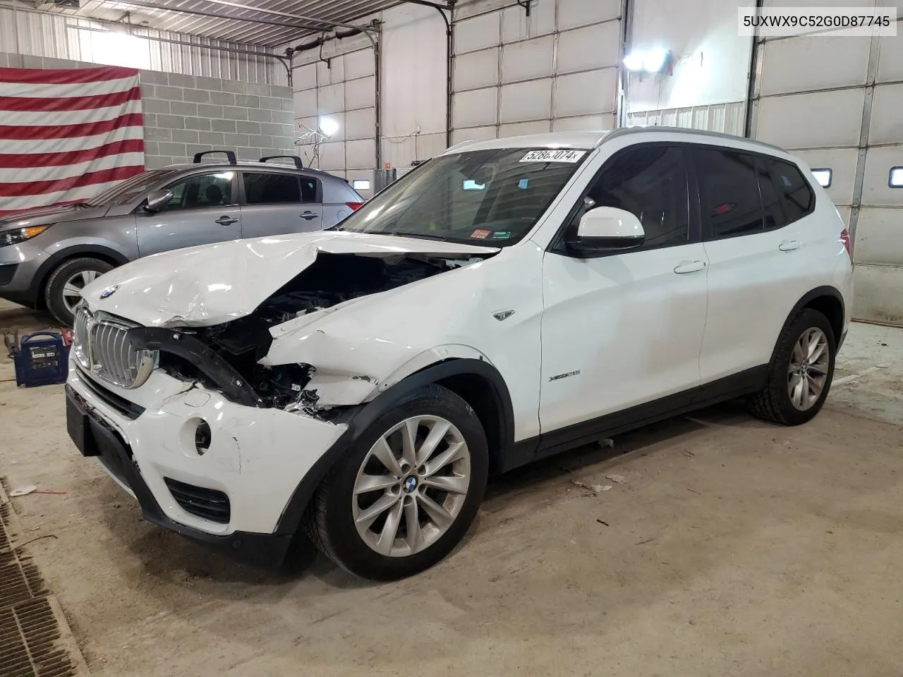 5UXWX9C52G0D87745 2016 BMW X3 xDrive28I